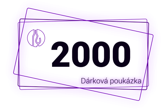 Dárkový poukaz 2000 Kč