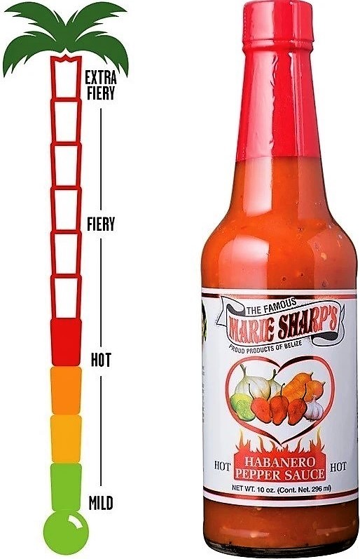Marie Sharp's Hot Habanero Pepper Sauce 148ml