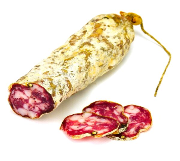 Klobáska s uzenou slaninou
