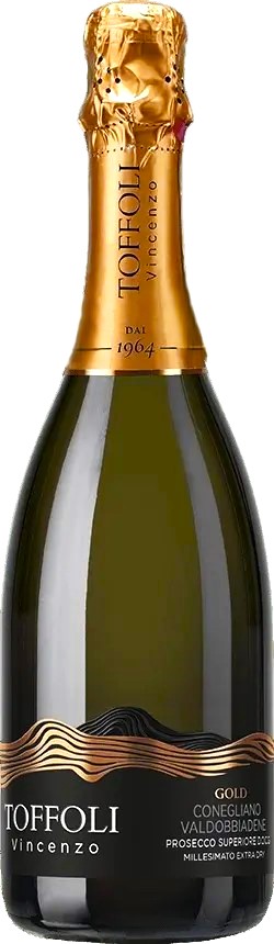 Toffoli Prosecco Conegliano Valdobiadene extra brut DOCG