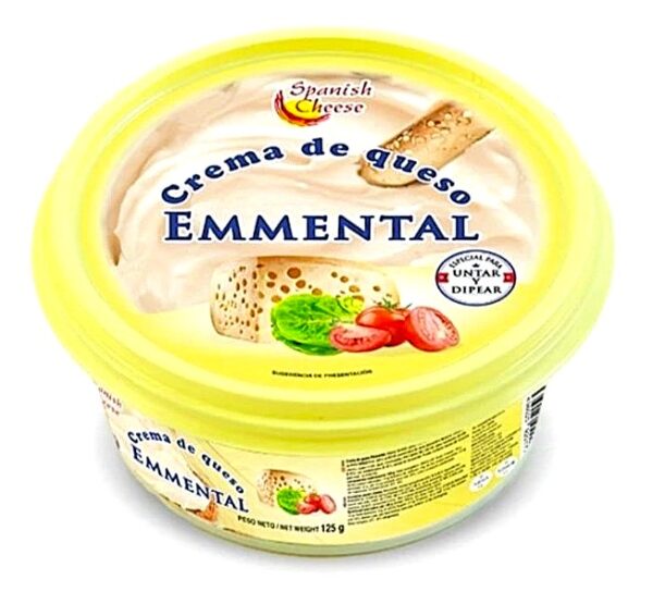 Tavený sýr Emmental 125g