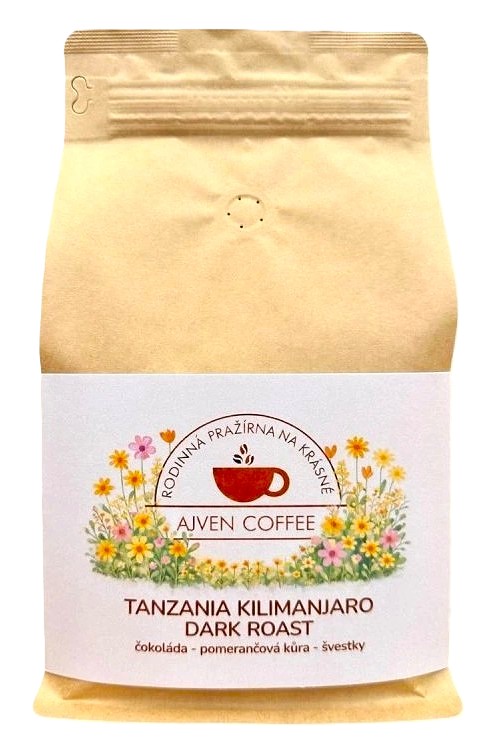 Ajvencoffee Tanzania Kilimanjaro - dark roast 250g